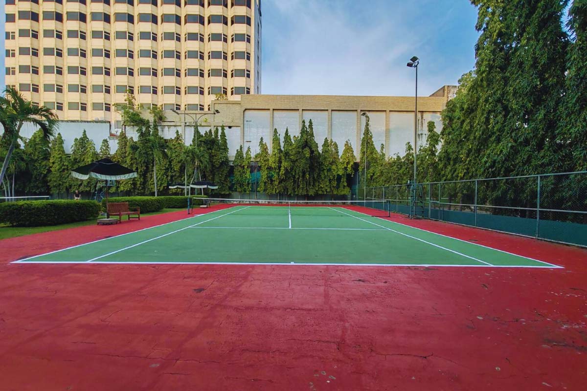 tennis-court Tennis courts at Siam Bayshore, Pattaya