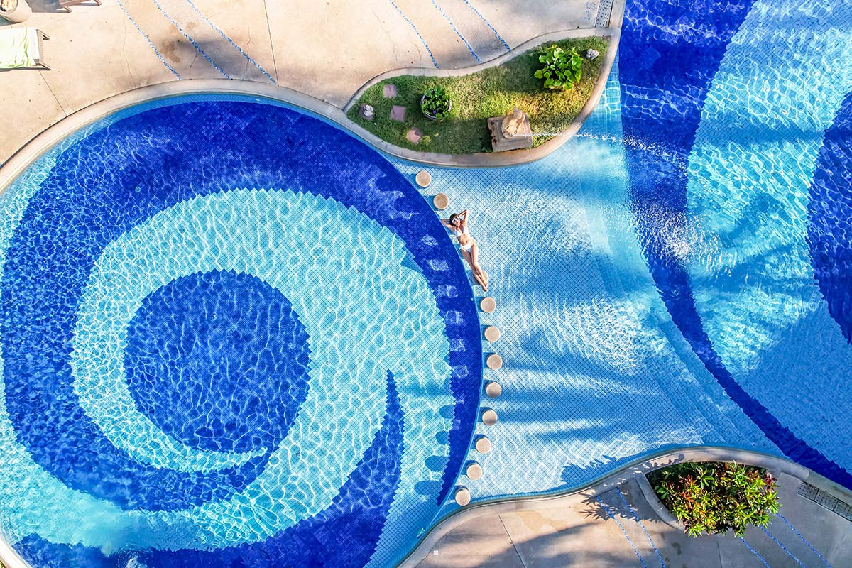 Garden Pool at Siam Bayshore Resort, Pattaya