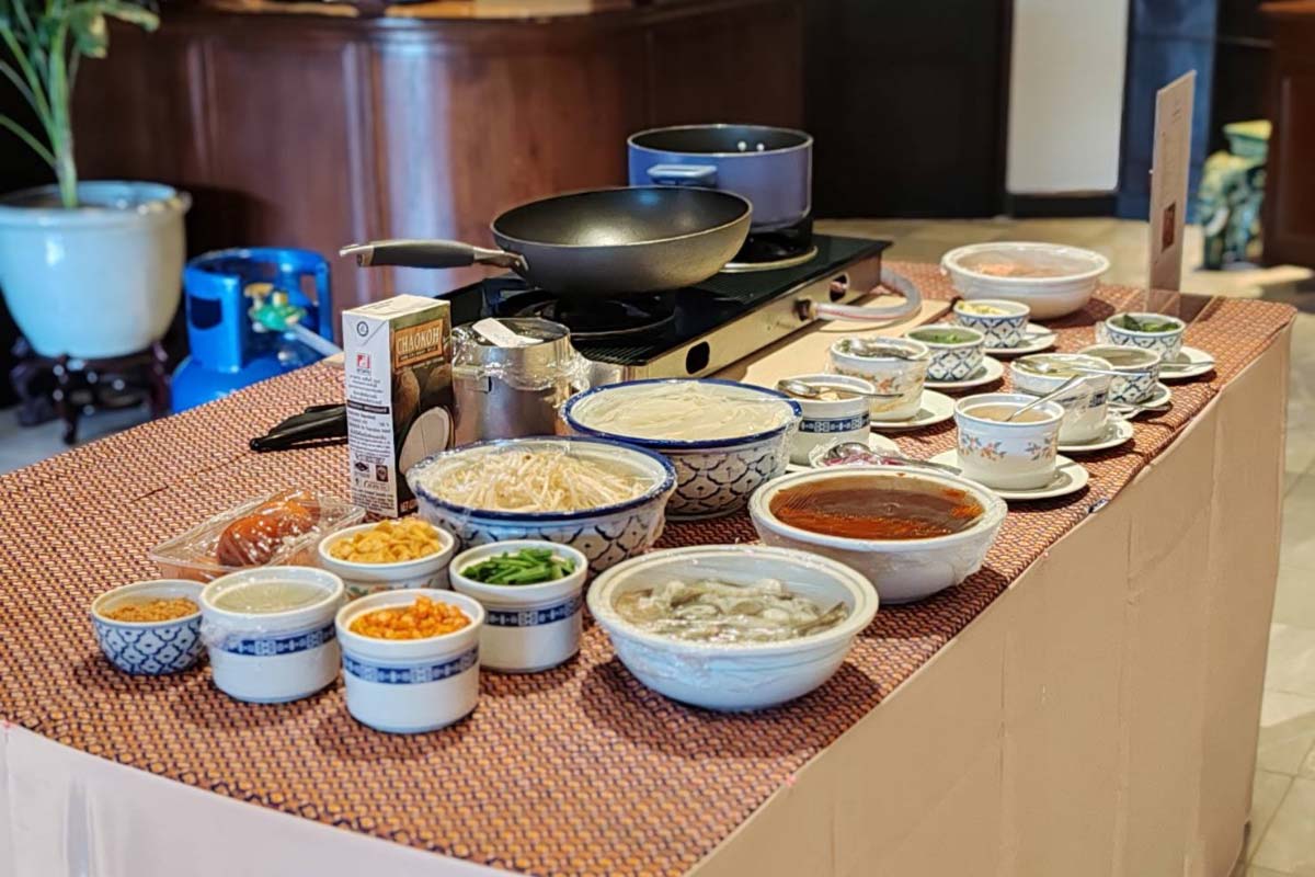 Thai cooking class at Siam Bayshore Pattaya